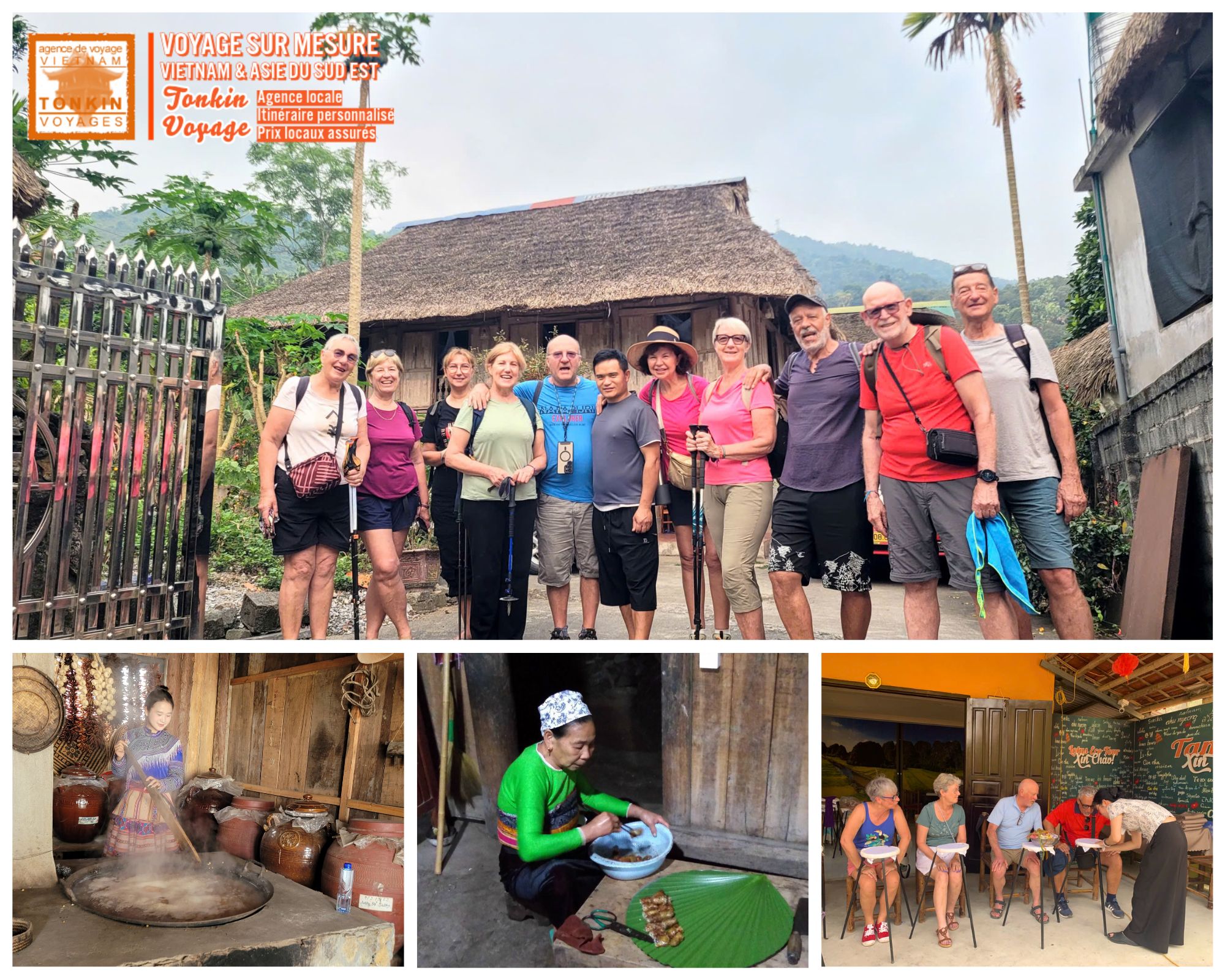 Voyage culturel au Vietnam partager le quotidien des habitants des les villages typiques, ethniques